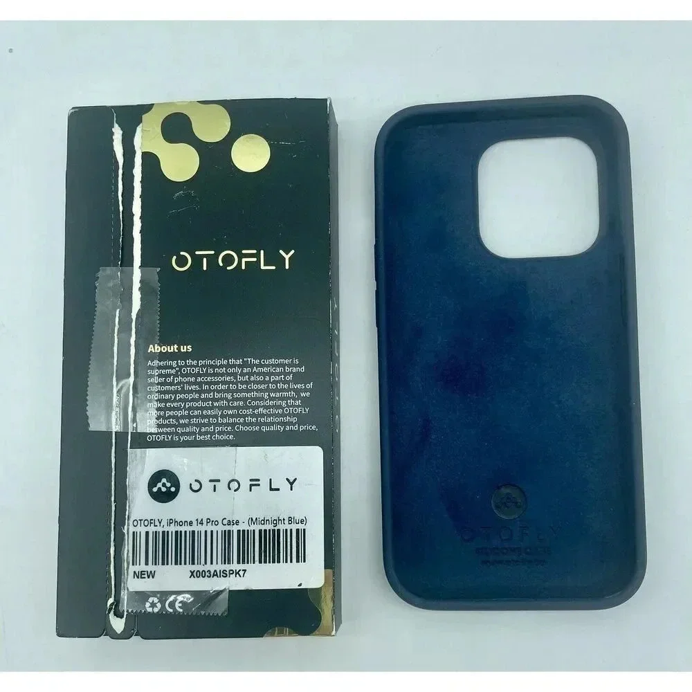 OTOFLY Designed for iPhone 14 Pro Case, Silicone Shockproof Slim Thin Phone Case